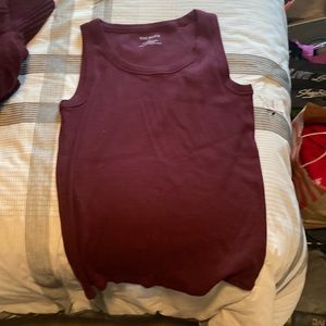 Talbots ribbed tank top